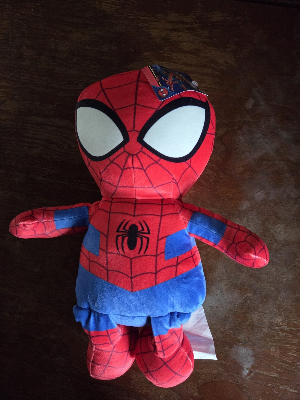 Marvel Spider-Man Plush Toy in Red and Blue
